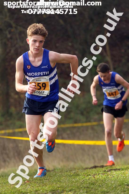 Mens under-17s Start Fitness NEHL, Aykley Heads, Durham. Photo:  David T. Hewitson/Sports for All Pics